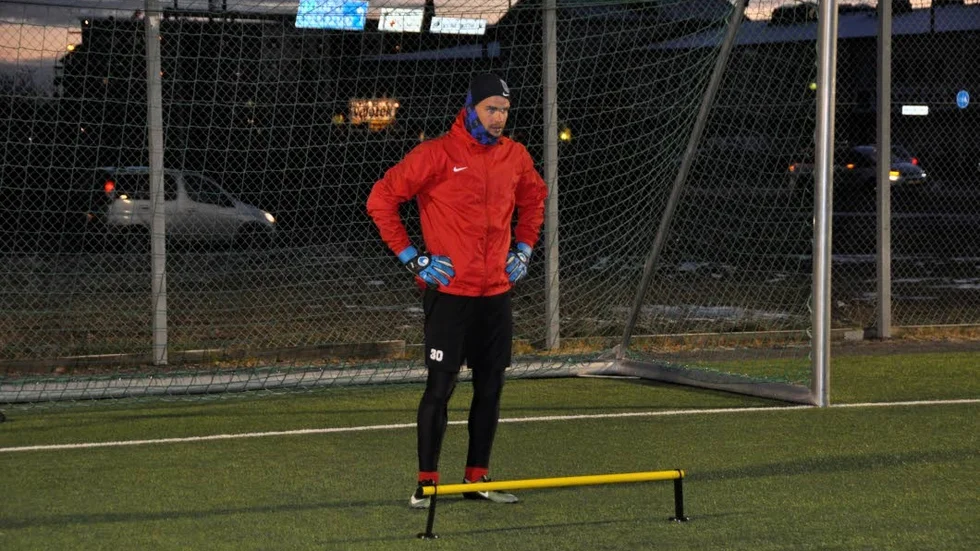 Besviken. Sirius målvakt Lukas Jonsson hade hoppats få spela mer i allsvenskan den gångna säsongen.