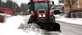 Snövall på fel ställe