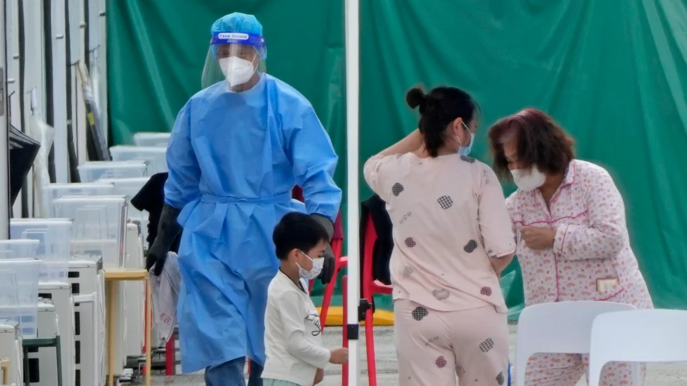 Omikron har drabbat Hongkong i stor utsträckning.