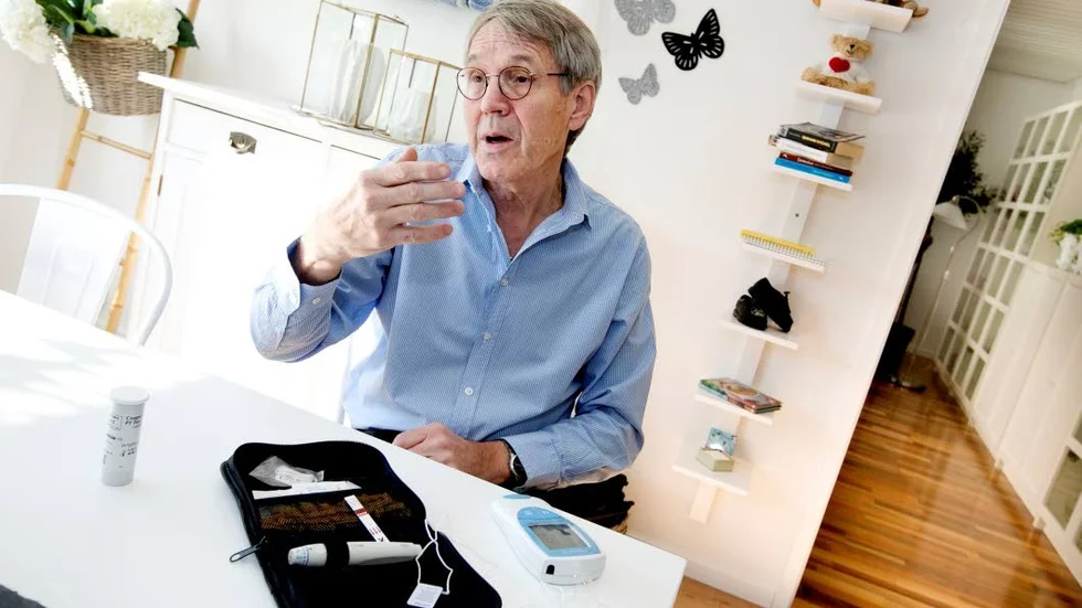 Besviken. Conny Svensson köpte sin mätare för tre år sedan för runt 6300 kronor. Han tycker att mätaren borde ha bekostats av landstinget.