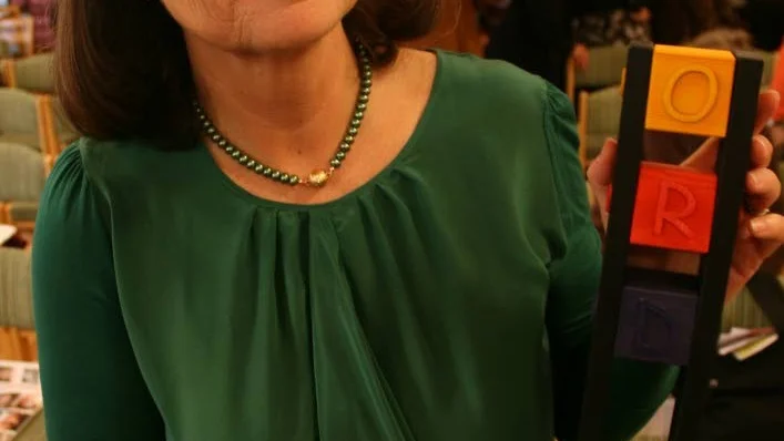 Rose-Marie Dietrichson från Harg tilldelades 2014 års Ordpris.