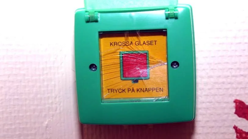 Byggs in. Snart får elever och lärare vid Katarinaskolan i Uppsala arbetsro. Det missbrukade larmet ska byggas in.