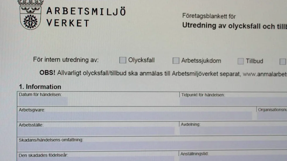 Ett industriföretag i norra Uppland får kritik av Arbetsmiljöverket för brister i sina säkerhetsrutiner.