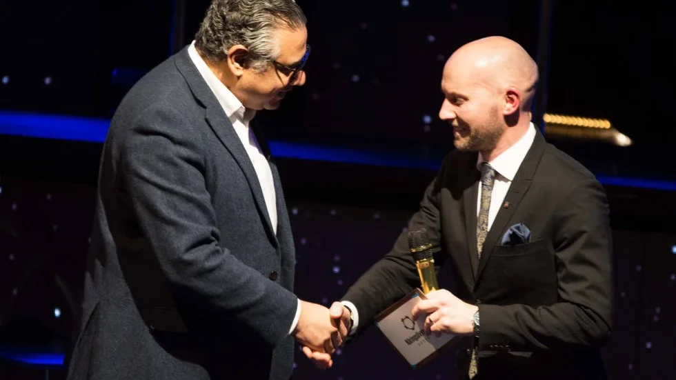 Khaled Sedrak och Claes Nordmark presenterade nyheten.