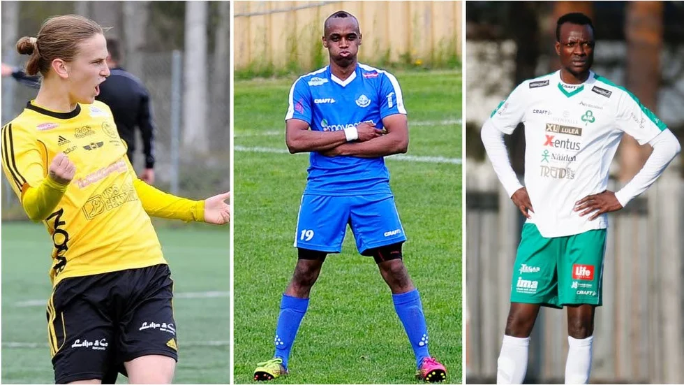 Jesper Jacobsson, Notvikens IK, Abshir Gure, Luleå SK och Tosin Abayomi, Bergnäsets AIK, ska miljöträna med IFK Luleå.