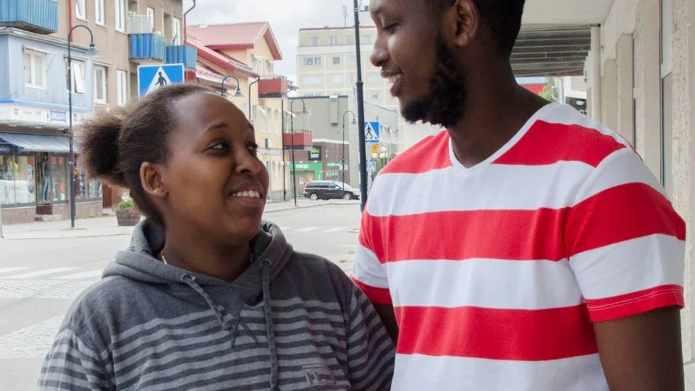 Yannick Mujambere och Cherine Ririkumutima får nytt boende på Repisvaara den 1 september.