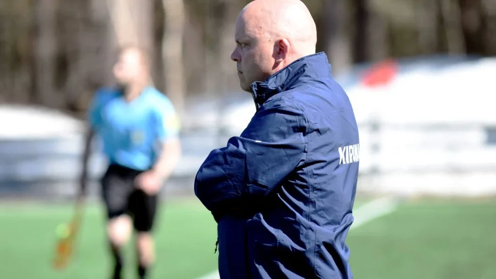 Hans Stridsman, tränare Kiruna FF.