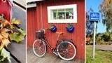 Cykelresa i Dalarna.