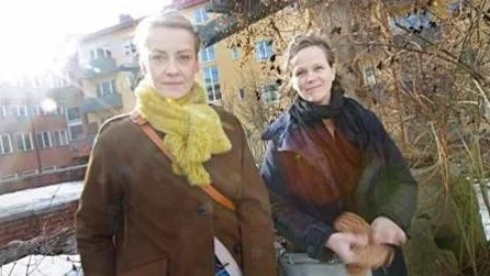 Konstnärerna Katarina Wiklund och Susanna Wiklund är vana vid att jobba otraditionellt.