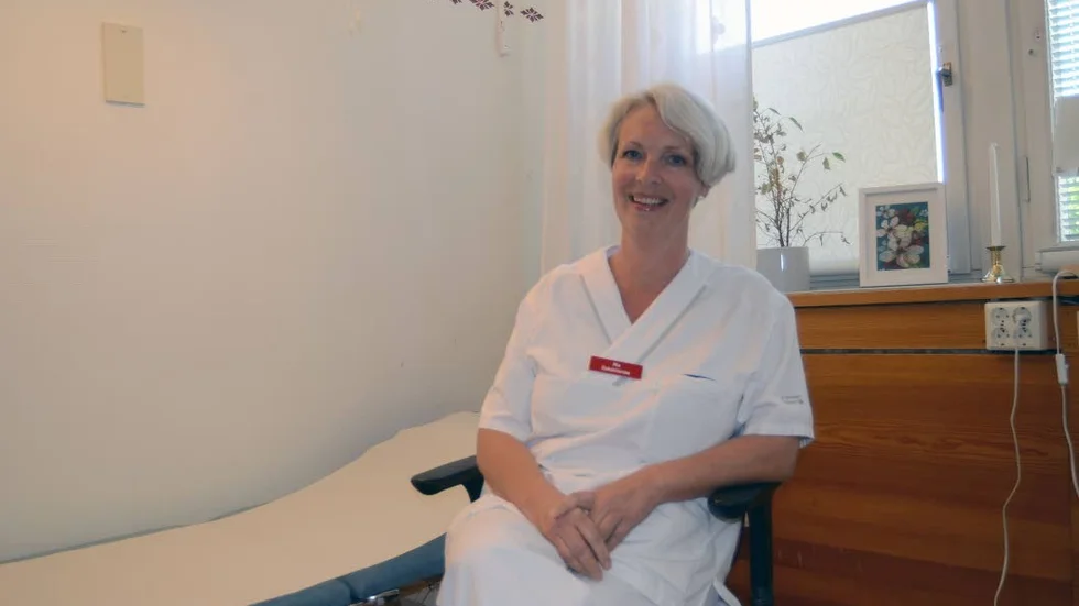 Delaktig. Mia Jonsson, sjuksköterska, är en av dem som lyfts fram som delaktig i att det gick så bra.