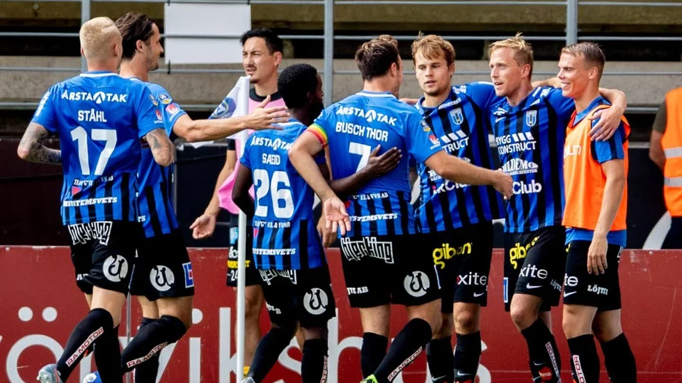 Christer Gustafsson gjorde mål för andra matchen i rad.