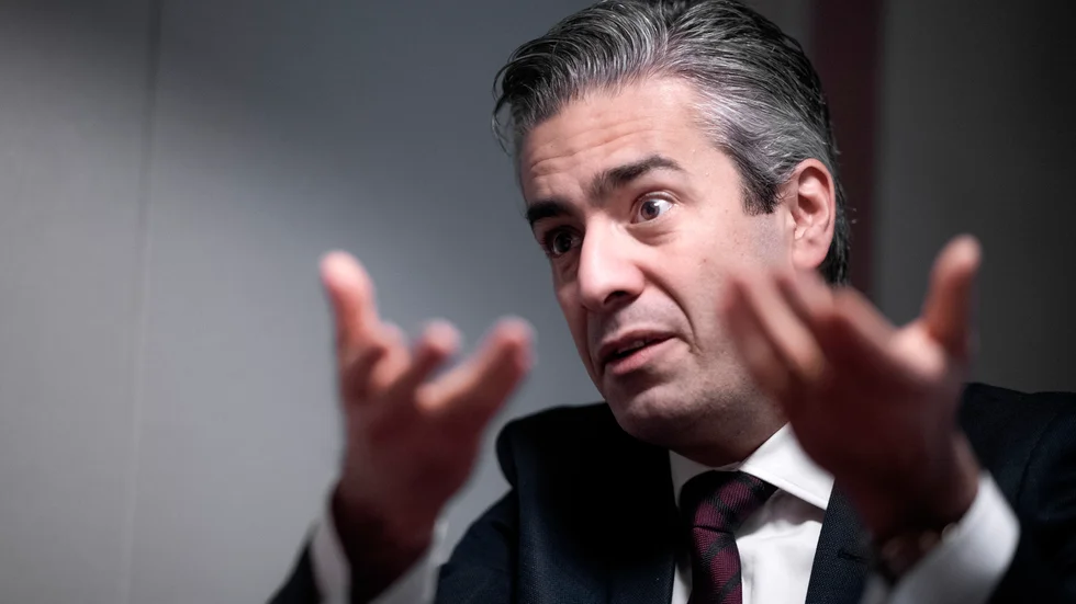 Energiminister Khashayar Farmanbar (S). Arkivbild.