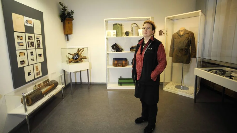 Politisk polis. På bilden Barbara Timm, föreståndare för Stasi-museet i Berlin.