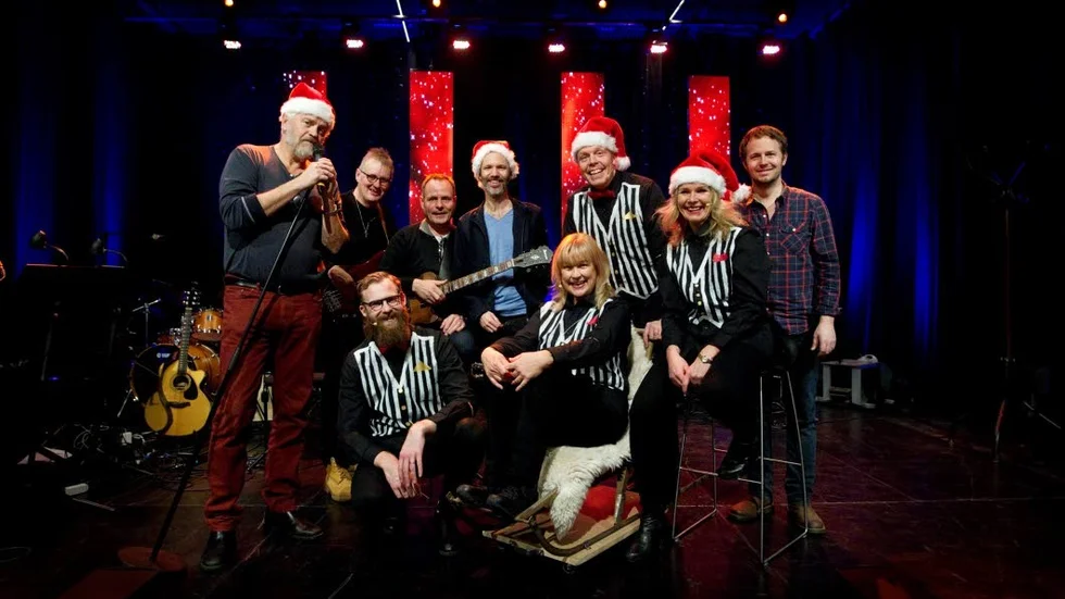 Julshow. Det blir fem föreställningar av "Stora tabberaset" i år.