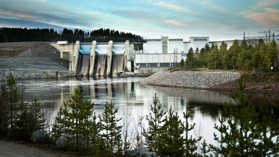 Porsi kraftstation. I det här området ansöker Vattenfall om planbesked för att bygga en vätgasfabrik.
