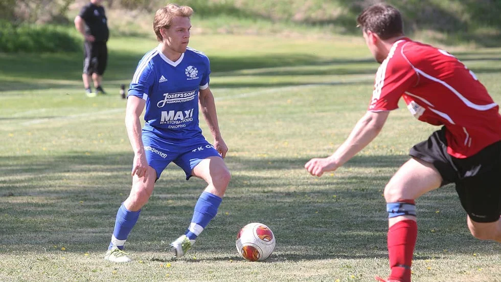 Nätade. Jesper Sojé gjorde Härnevis andra mål.