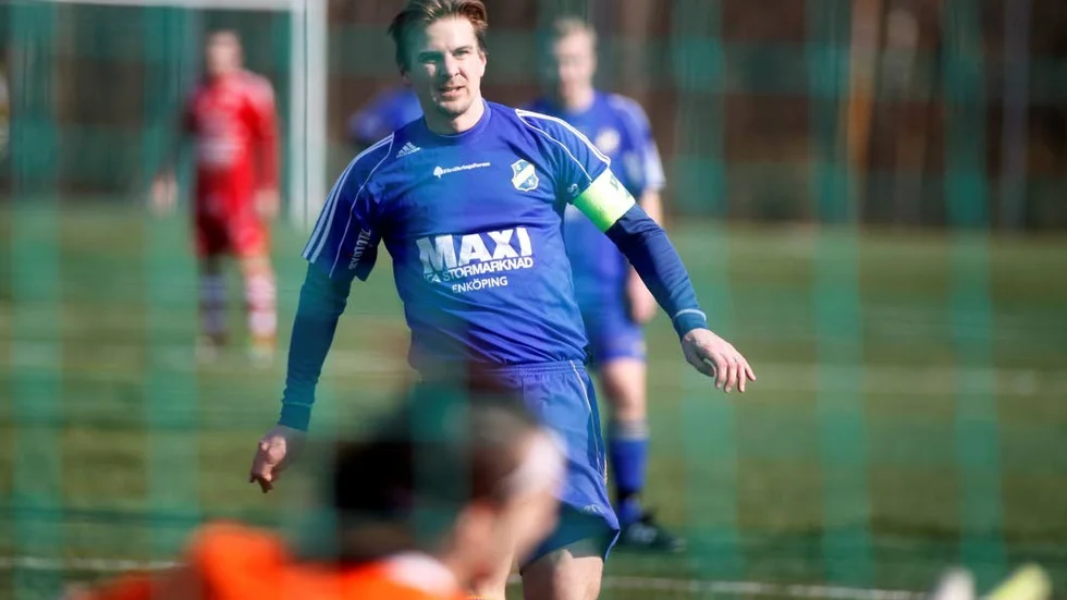 Comeback. Johan Slättman spelade en timme i sin comebak.