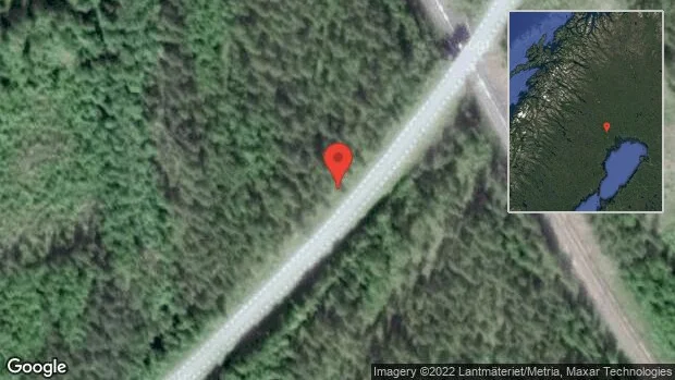 Singelolycka på väg 750