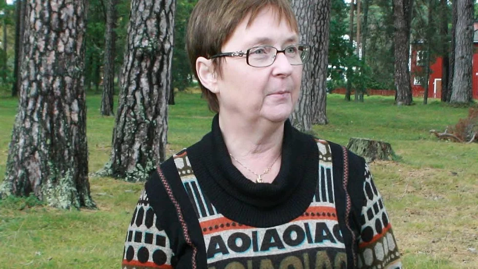 Ordförande. Ingrid Bergman, ordförande i Föreningen för myggbekämpning.
