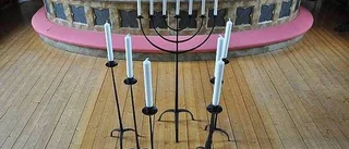 Nya ljusstakar till kyrka