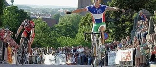Janne Mattsson slagen på spurtsträckan