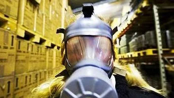 Nu ska maskerna förstöras, eftersom de ändå är för gamla för att fungera som de ska.