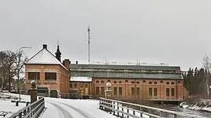 Untraverket började byggas 1911 och stod klart 1918.