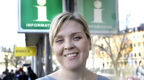 Anna Lindström marknadschef turistbyrån i Uppsala besöker tillsammans med representanter för det lokala näringslivet årets turistmässa i Göteborg.