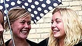 Lisa Stenström Lindström, Frida Sundblad, Therese Eriksson och Jesper Alkarp diskuterar dokusåpan Ung och Bortskämd
