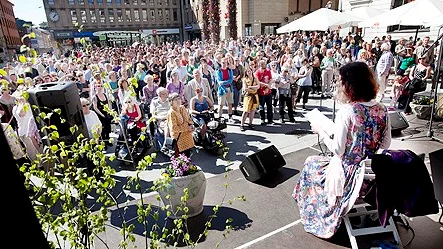 Påskupproret mot utförsäkringarna.