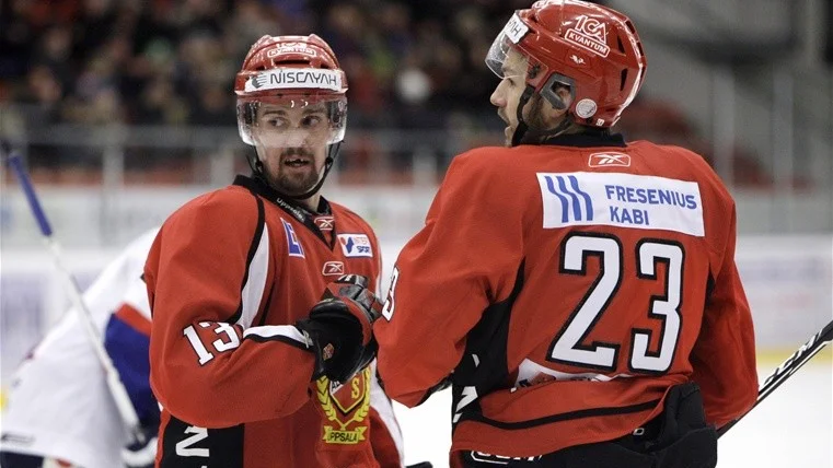 Jimmie Kraft (till vänster) skadades i förra matchen.
