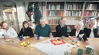 De prisbelönade lärarna.