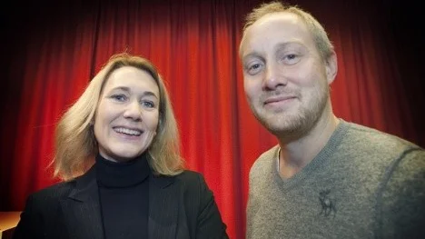 Charlotte Skott och Linus Jonsson smider stora planer.