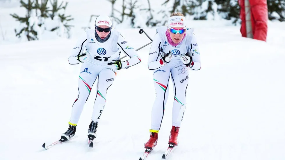 Mia Eriksson och Lisa Vinsa representerar Sverige i Tour de ski.