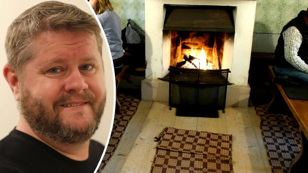 En uthyrning till SD har skapat kontrovers i Huddunge hembygdsförening. Här är en bild från ett öppet hus i hembygdsgården.