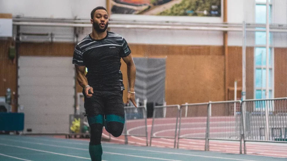 Erik Hagberg är nöjd med resultatet som hans nya träningsupplägg gett – trots bakslaget.