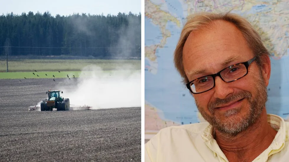 Lennart Olsson poängterar att markanvändningen är viktig för klimatarbetet, men att det är bråttom att få ner de fossila utsläppen.