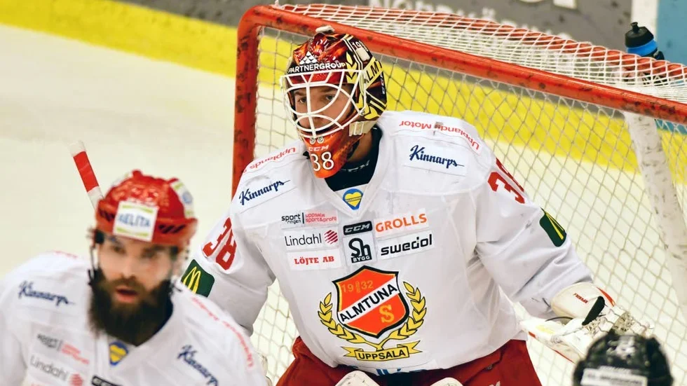 Oscar Fröberg gjorde en fin match i Almtunamålet mot Tranås.