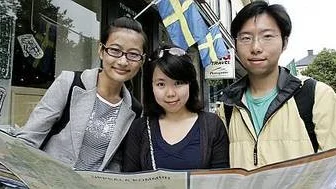Sophia Ni, Wenwen Jiao och Zhi Xn från Kina.