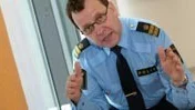 Mina engelska kolleger arbetade lugnt och professionellt, säger Christer Nordström från Uppsalapolisen.