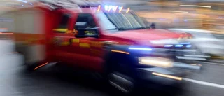 Larm om brand i Järnforsen