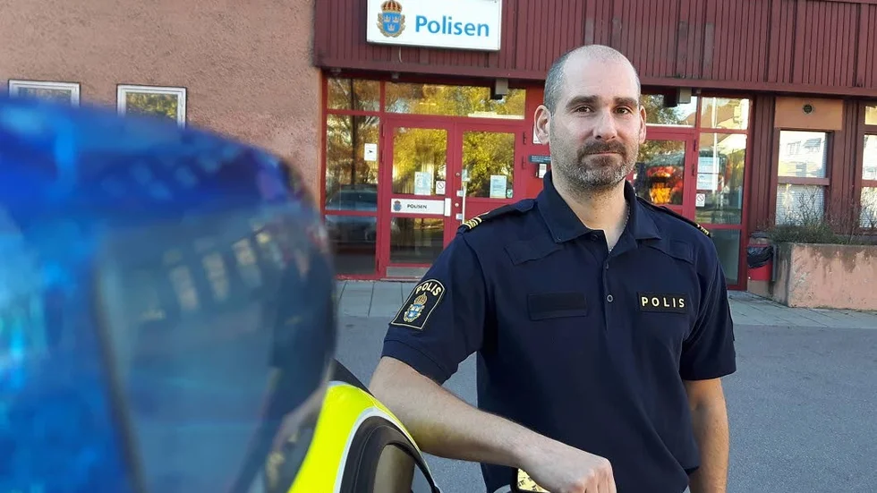 OROAD. Björn Borg, chef för områdespolisen i västra Östergötland, är oroad över narkotikatillgången i området.