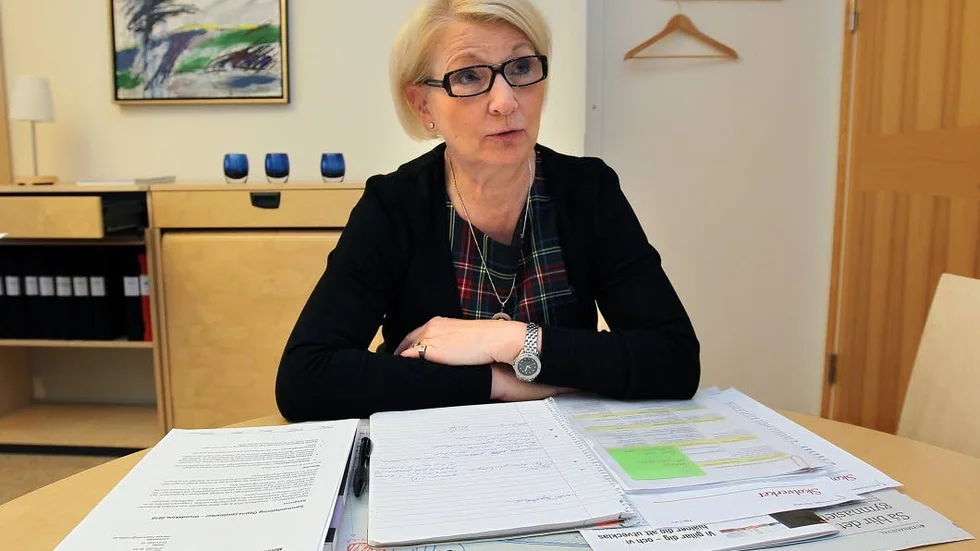 Cecilia Larsson, administrativ chef på socialförvaltningen.