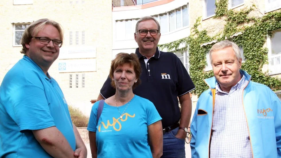 Fredrik Sjöstrand, Anne Bergman Gustavsson, Christer Segerstéen och Björn Hoflund.
