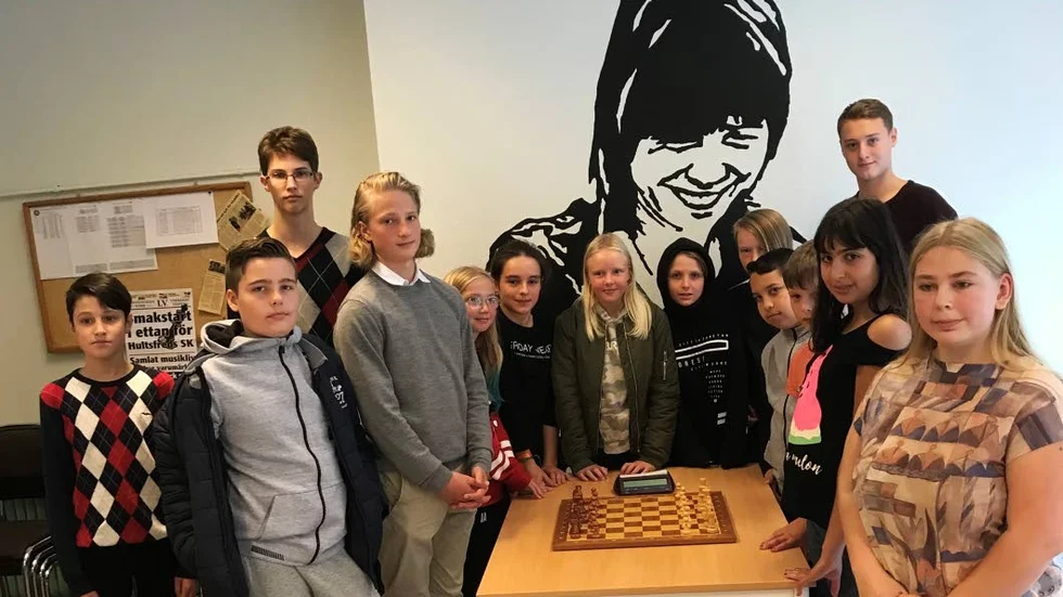 Hultsfreds SK var värd för första omgången av Schackbarometern, som vanns av Hugo Karlsson från Eksjö.