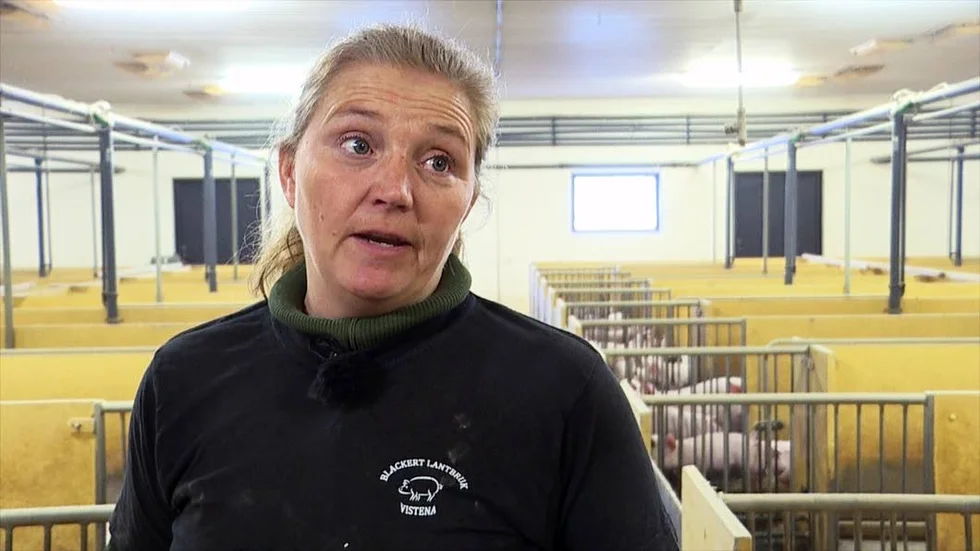 Jeanette Blackert är ordförande för LRF i Östergötland. "Det ser dystert ut globalt och i flera områden kommer vi få se en ökad svält."