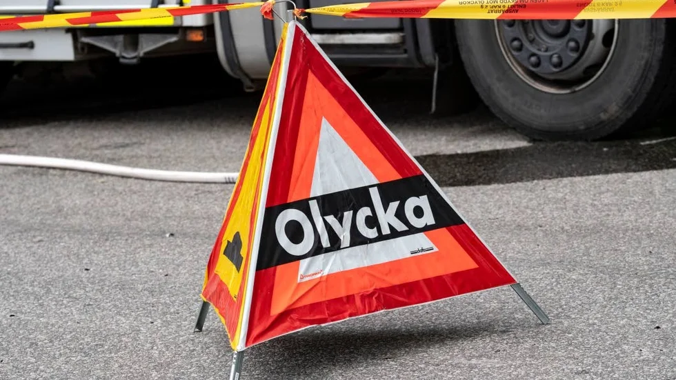 Räddningstjänsten ryckte ut på en olycka.