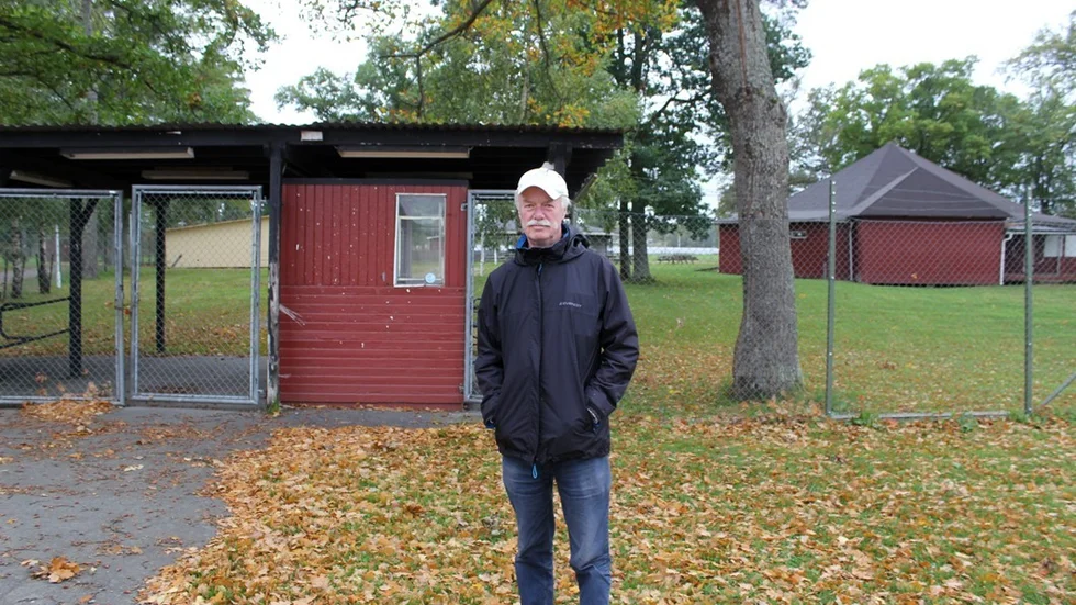 Lennart Beijer har hittills fått in 80 000 kronor till upprustningen av Folkets park i Hultsfred.