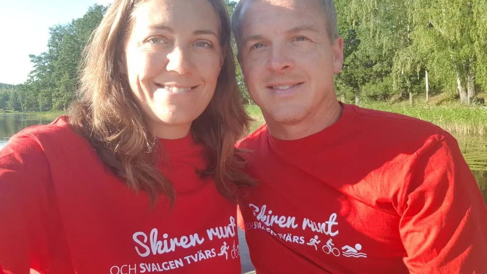 Birgitta Thorslund och hennes man Tobias Thorslund arrangerar loppet.