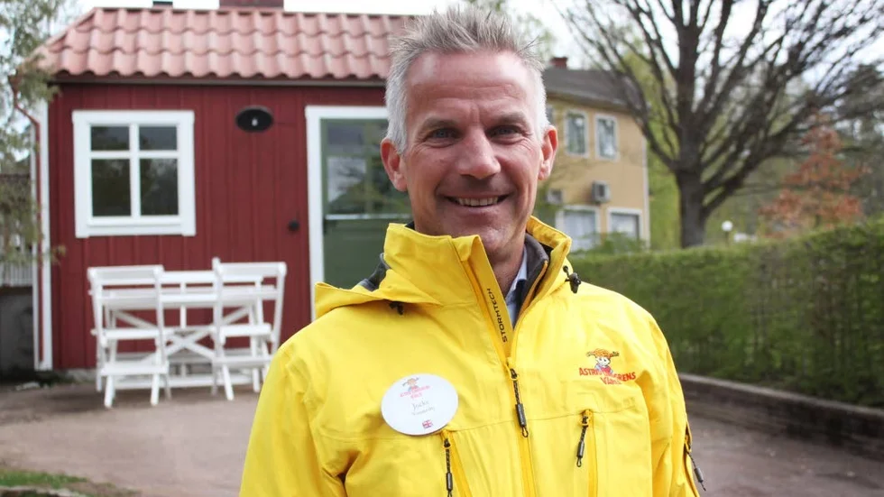 VD Joacim Johansson är nöjd med årets rekordsommar på ALV.